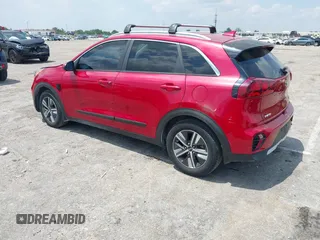 2020 Kia Niro LX with VIN KNDCB3LCXL5436098, listed as a IAAI auction lot 42037995 with 22,080 mi miles and . Bid and sale history available at DreamBid. Image 3.