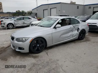 2013 BMW 3 Series 335i with VIN WBADX7C59DJ590306, listed as a Copart auction lot 50372085 with 106,343 mi miles and Salvage Title. Bid and sale history available at carsss.com. Image 1.