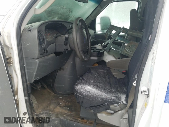 2008 Ford Econoline Cargo Commercial with VIN 1FTNE24L08DA53566, listed as a Copart auction lot 83140354 with Not Provided miles and Salvage Title. Bid and sale history available at DreamBid. Image 7.