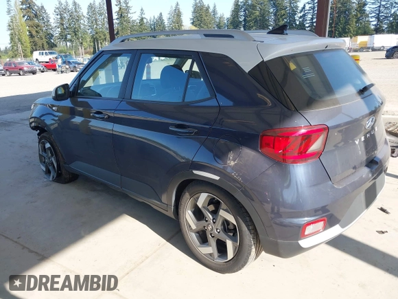 2022 Hyundai Venue SEL with VIN KMHRC8A31NU157439, listed as a IAAI auction lot 42097341 with 66,138 mi miles and . Bid and sale history available at DreamBid. Image 3.