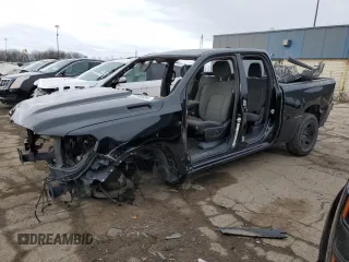 2022 Ram 1500 Big Horn with VIN 1C6SRFBT3NN139372, listed as a Copart auction lot 47208684 with Not provided miles and Clean title. Bid and sale history available at DreamBid. Image 1.