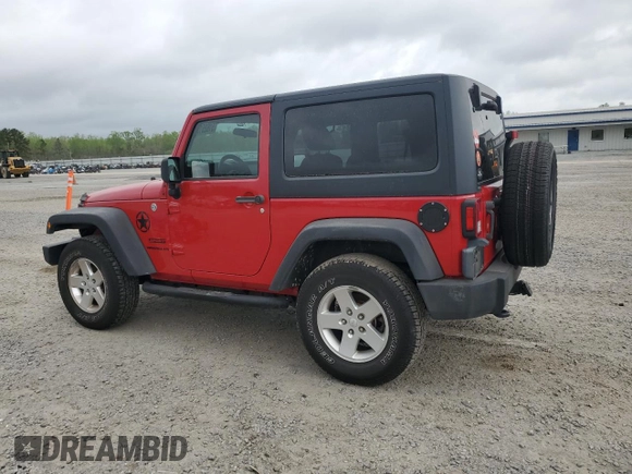2011 Jeep Wrangler Sport with VIN 1J4AA2D10BL510568, listed as a Copart auction lot 51625125 with 108,193 mi miles and Clean Title. Bid and sale history available at carsss.com. Image 2.