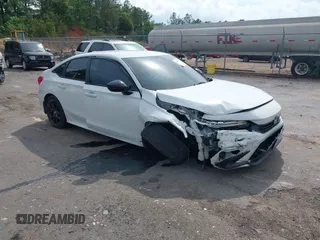 2023 Honda Civic Sport with VIN 2HGFE2F52PH551676, listed as a IAAI auction lot 42099012 with 37,760 mi miles and . Bid and sale history available at DreamBid. Image 1.