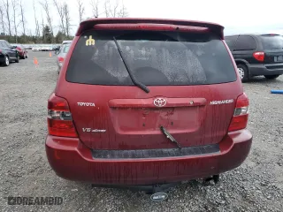 2007 Toyota Highlander with VIN JTEHP21A270192772, listed as a Copart auction lot 49184715 with 0 mi miles and Salvage Title. Bid and sale history available at carsss.com. Image 6.