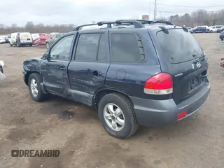 2005 Hyundai Santa Fe GLS with VIN KM8SC13D55U927740, listed as a IAAI auction lot 41716268 with 67,998 mi miles. Bid and sale history available at carsss.com. Image 3.