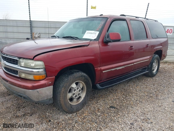 2003 Chevrolet Suburban LT with VIN 1GNEC16Z93J203872, listed as a IAAI auction lot 41666221 with 1 mi miles. Bid and sale history available at carsss.com. Image 2.