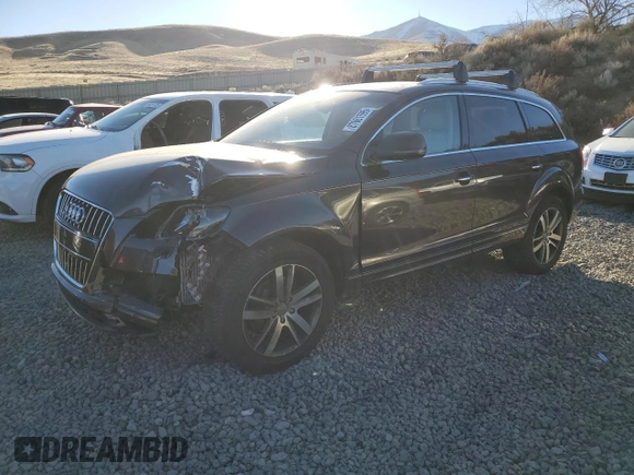 2015 Audi Q7 Prestige с VIN WA1VMAFE9FD007429, выставлен на аукционе Copart как лот 87861695 с пробегом 97 695 миль миль и Списание • Salvage title. История ставок и продаж доступна на DreamBid. Изображение 1.