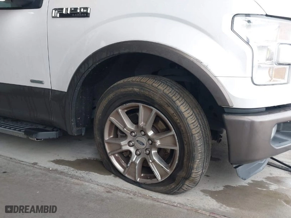 2015 Ford F-150 XL with VIN 1FTEW1CG2FKE72989, listed as a IAAI auction lot 41282621 with 83,119 mi miles. Bid and sale history available at carsss.com. Image 6.