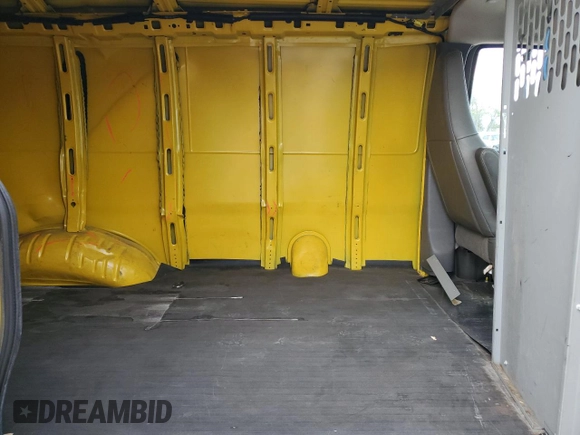 2022 Chevrolet Express Cargo with VIN 1GCWGAFPXN1163191, listed as a Copart auction lot 87840625 with Not provided miles and Salvage title. Bid and sale history available at DreamBid. Image 11.
