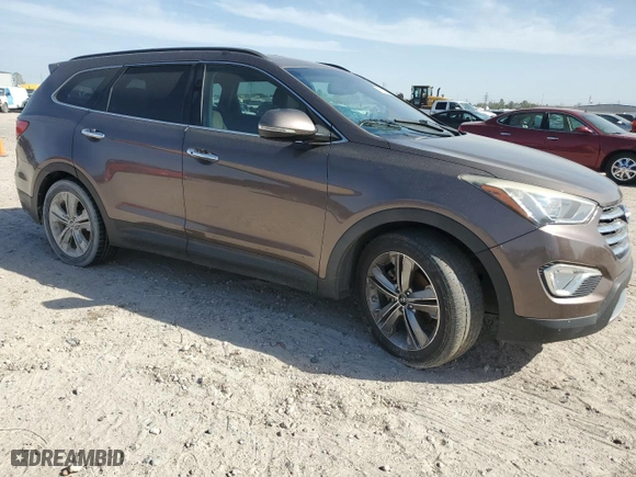2014 Hyundai Santa Fe Limited with VIN KM8SN4HF8EU087779, listed as a Copart auction lot 49880545 with 109,644 mi miles and Clean Title. Bid and sale history available at carsss.com. Image 4.