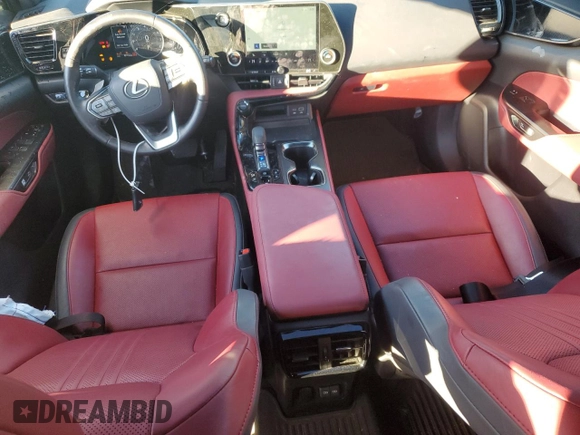 2024 Lexus NX with VIN JTJAGCEZ1R2016327, listed as a Copart auction lot 86391934 with 8,712 mi miles and Salvage Title. Bid and sale history available at carsss.com. Image 8.