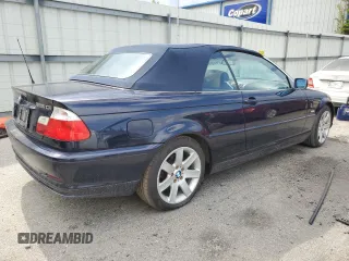 2003 BMW 3 Series 325Ci z VIN WBABS33423PG90834, wystawiony jako Copart lot #57412005 z przebiegiem 115 013 mil mil oraz Szkody całkowita. Historia ofert i sprzedaży dostępna na DreamBid. Obrazek 3.