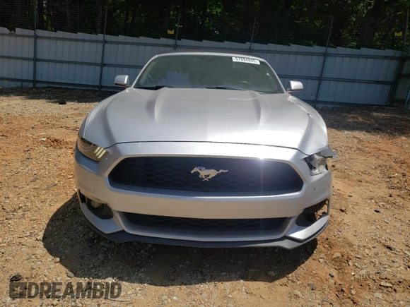 2017 Ford Mustang EcoBoost Premium with VIN 1FATP8UH3H5307982, listed as a Copart auction lot 57594895 with 58,955 mi miles and Salvage title. Bid and sale history available at DreamBid. Image 5.