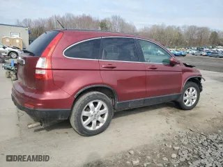 2009 Honda CR-V EX-L with VIN JHLRE48739C015267, listed as a Copart auction lot 53178785 with 207,713 mi miles and Salvage Title. Bid and sale history available at carsss.com. Image 3.