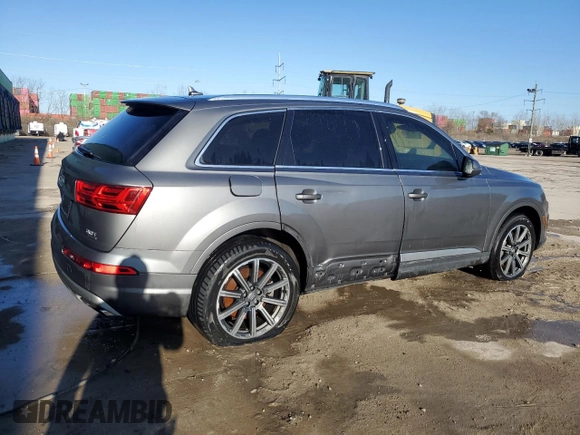 2017 Audi Q7 Premium Plus with VIN WA1LAAF74HD032453, listed as a Copart auction lot 48481215 with 97,964 mi miles and Clean Title. Bid and sale history available at carsss.com. Image 4.