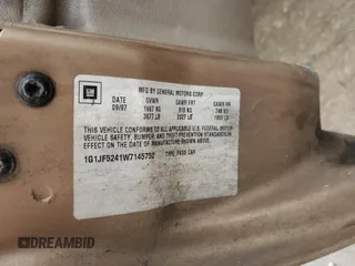 1998 Chevrolet Cavalier LS with VIN 1G1JF5241W7145752, listed as a Copart auction lot 46811815 with 69,088 mi miles and Salvage Title. Bid and sale history available at carsss.com. Image 13.