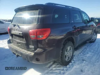 2013 Toyota Sequoia SR5 with VIN 5TDBW5G12DS078026, listed as a Copart auction lot 42628715 with 102,444 mi miles and Salvage Title. Bid and sale history available at carsss.com. Image 3.