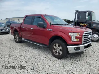 2016 Ford F-150 XLT with VIN 1FTEW1EF9GFC99602, listed as a Copart auction lot 62052234 with 147,064 mi miles and Salvage title. Bid and sale history available at DreamBid. Image 4.