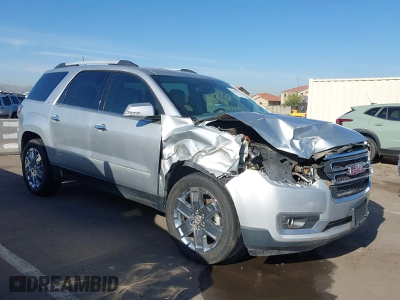 2017 GMC Acadia Limited z VIN 1GKKRSKD2HJ307240, wystawiony jako IAAI lot #42402371 z przebiegiem 197 483 mil mil oraz . Historia ofert i sprzedaży dostępna na DreamBid. Obrazek 6.