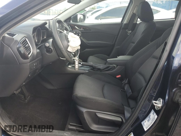 2015 Mazda 3 i Touring with VIN 3MZBM1V77FM128103, listed as a Copart auction lot 56156555 with 107,460 mi miles and Salvage Title. Bid and sale history available at DreamBid. Image 7.