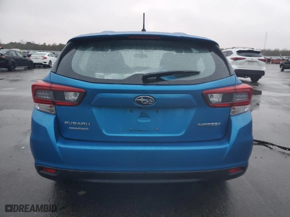 2020 Subaru Impreza with VIN 4S3GTAA6XL1725666, listed as a Copart auction lot 81781364 with 13,618 mi miles and Salvage Title. Bid and sale history available at carsss.com. Image 6.