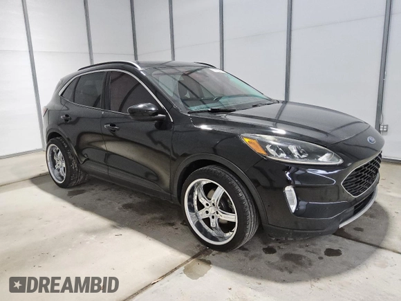 2020 Ford Escape SEL with VIN 1FMCU0H61LUB18061, listed as a Copart auction lot 56201525 with 75,464 mi miles and Clean title. Bid and sale history available at DreamBid. Image 4.