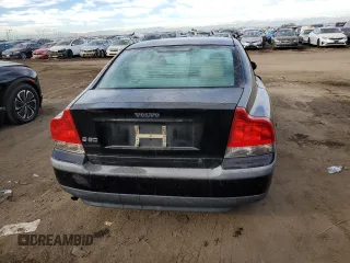 2004 Volvo S60 with VIN YV1RS61T142350562, listed as a Copart auction lot 80986904 with 156,692 mi miles and Salvage Title. Bid and sale history available at carsss.com. Image 6.