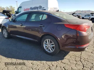 2012 Kia Optima LX with VIN 5XXGM4A70CG084622, listed as a Copart auction lot 80147604 with 55,853 mi miles and Salvage Title. Bid and sale history available at carsss.com. Image 2.