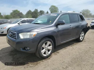 2010 Toyota Highlander Limited with VIN 5TDDK3EH4AS021928, listed as a Copart auction lot 55606455 with 163,184 mi miles and Salvage title. Bid and sale history available at DreamBid. Image 1.
