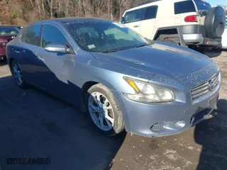 2012 Nissan Maxima 3.5 S with VIN 1N4AA5AP5CC840973, listed as a IAAI auction lot 41421883 with 129,877 mi miles. Bid and sale history available at carsss.com. Image 1.