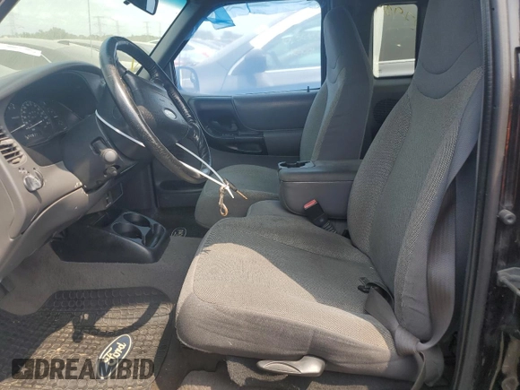 2001 Ford Ranger XL Fleet with VIN 1FTZR15E21PA82894, listed as a Copart auction lot 78055034 with 170,167 mi miles and Salvage Title. Bid and sale history available at carsss.com. Image 7.
