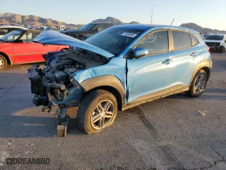 2020 Hyundai Kona SE with VIN KM8K12AA7LU543315, listed as a Copart auction lot 74950094 with 72,157 mi miles and Salvage Title. Bid and sale history available at carsss.com. Image 1.