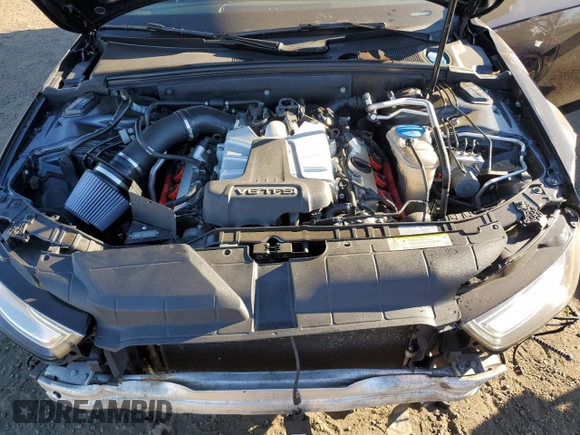 2013 Audi S4 Premium Plus with VIN WAUBGAFL1DA157013, listed as a Copart auction lot 80923914 with 91,221 mi miles and Salvage Title. Bid and sale history available at DreamBid. Image 12.