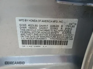2019 Acura ILX w/Premium Pkg with VIN 19UDE2F73KA008417, listed as a Copart auction lot 47091775 with 43,143 mi miles and Salvage Title. Bid and sale history available at carsss.com. Image 15.