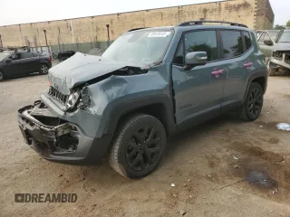 2017 Jeep Renegade Altitude with VIN ZACCJBBB7HPF03437, listed as a Copart auction lot 59815415 with 23,154 mi miles and Salvage title. Bid and sale history available at DreamBid. Image 1.