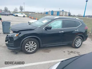2019 Nissan Rogue SV with VIN KNMAT2MT5KP529837, listed as a IAAI auction lot 41228285 with 99,527 mi miles. Bid and sale history available at carsss.com. Image 14.