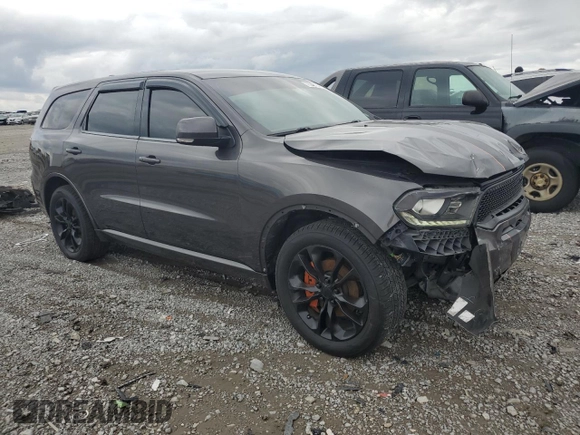 2020 Dodge Durango GT Plus with VIN 1C4RDHDGXLC114303, listed as a Copart auction lot 73090104 with 101,511 mi miles and Salvage title. Bid and sale history available at DreamBid. Image 4.