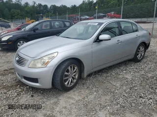 2008 Infiniti G35 Journey with VIN JNKBV61E28M226812, listed as a Copart auction lot 60864665 with 144,559 mi miles and Salvage title. Bid and sale history available at DreamBid. Image 1.