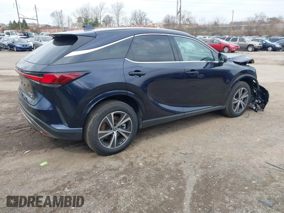 2025 Lexus RX 350 with VIN 2T2BAMCAXSC093390, listed as a IAAI auction lot 41843237 with 3,056 mi miles and . Bid and sale history available at DreamBid. Image 4.