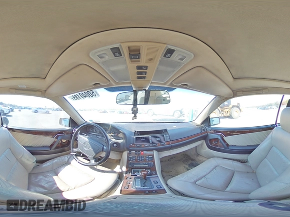 1994 Mercedes-Benz S with VIN WDBGA70E3RA184761, listed as a Copart auction lot 50040185 with Not Provided miles and Salvage Title. Bid and sale history available at DreamBid. Image 13.