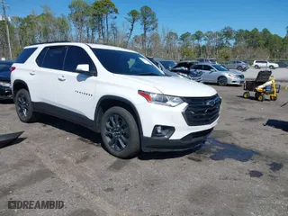 2021 Chevrolet Traverse RS with VIN 1GNERJKWXMJ266698, listed as a IAAI auction lot 41781041 with 22,060 mi miles. Bid and sale history available at carsss.com. Image 1.