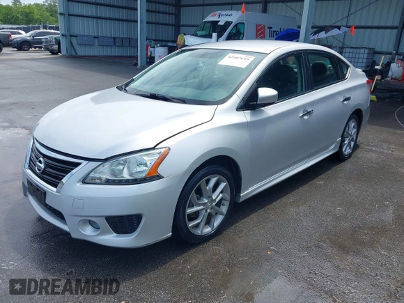 2013 Nissan Sentra FE+ S with VIN 3N1AB7AP5DL609003, listed as a IAAI auction lot 42107695 with 117,951 mi miles and . Bid and sale history available at DreamBid. Image 2.