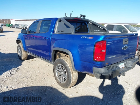 2018 Chevrolet Colorado 4WD ZR2 with VIN 1GCPTEE10J1288344, listed as a IAAI auction lot 40966394 with 118,056 mi miles. Bid and sale history available at carsss.com. Image 3.