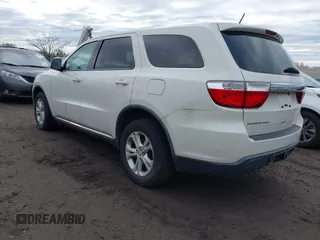 2012 Dodge Durango SXT with VIN 1C4RDHAG8CC237151, listed as a IAAI auction lot 42074419 with 262,409 mi miles. Bid and sale history available at carsss.com. Image 3.