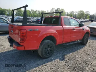 2020 Ford Ranger XL with VIN 1FTER1FH4LLA23217, listed as a Copart auction lot 59341035 with 87,302 mi miles and Salvage title. Bid and sale history available at DreamBid. Image 3.