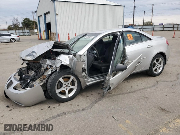 2007 Pontiac G6 with VIN 1G2ZG58N174222263, listed as a Copart auction lot 50619235 with 165,034 mi miles and Salvage Title. Bid and sale history available at carsss.com. Image 1.