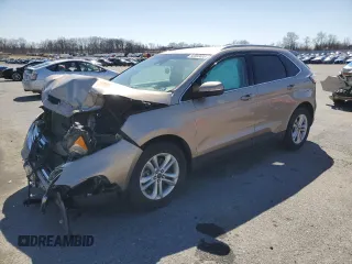2020 Ford Edge SEL with VIN 2FMPK4J99LBA83651, listed as a Copart auction lot 50060495 with 28,273 mi miles and Salvage Title. Bid and sale history available at carsss.com. Image 1.