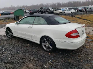 2007 Mercedes-Benz CLK 350 with VIN WDBTK56F27T083650, listed as a Copart auction lot 81491764 with 78,975 mi miles and Salvage Title. Bid and sale history available at DreamBid. Image 2.