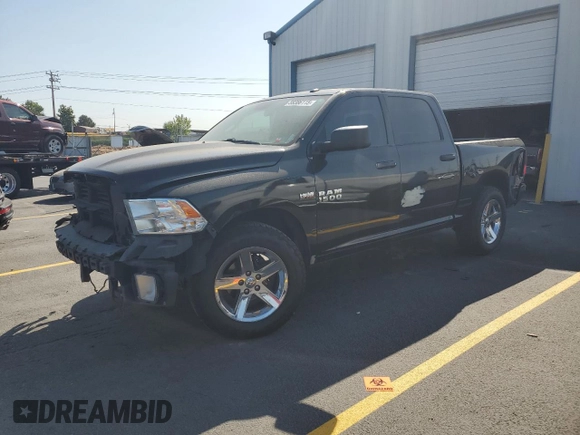 2017 Ram 1500 Express with VIN 3C6RR7KTXHG660865, listed as a Copart auction lot 59386115 with 148,376 mi miles and Salvage title. Bid and sale history available at DreamBid. Image 1.