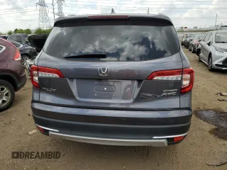 2022 Honda Pilot Touring 7-Passenger with VIN 5FNYF6H6XNB014347, listed as a Copart auction lot 56869745 with 31,513 mi miles and Salvage title. Bid and sale history available at DreamBid. Image 6.